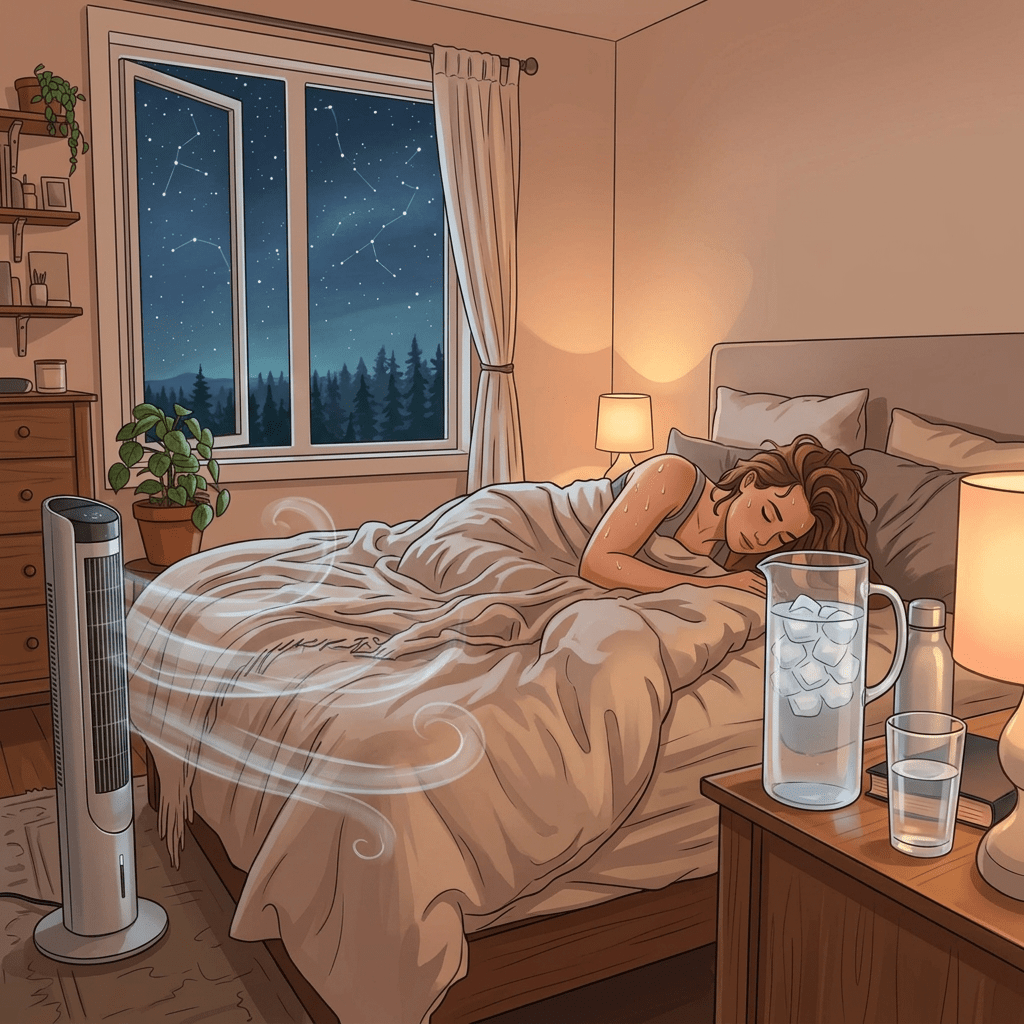 Why Am I Waking Up Drenched in Sweat? (Perimenopause Night Sweats&nbsp;Explained)